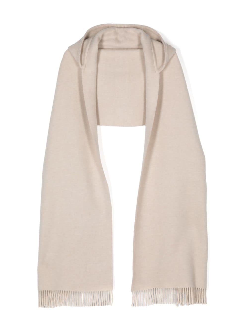 Brunello Cucinelli Cashmere blend hooded scarf Brunello Cucinelli