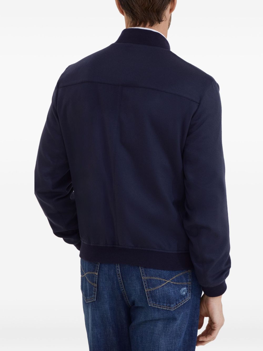 Brunello Cucinelli Coats Blue Brunello Cucinelli