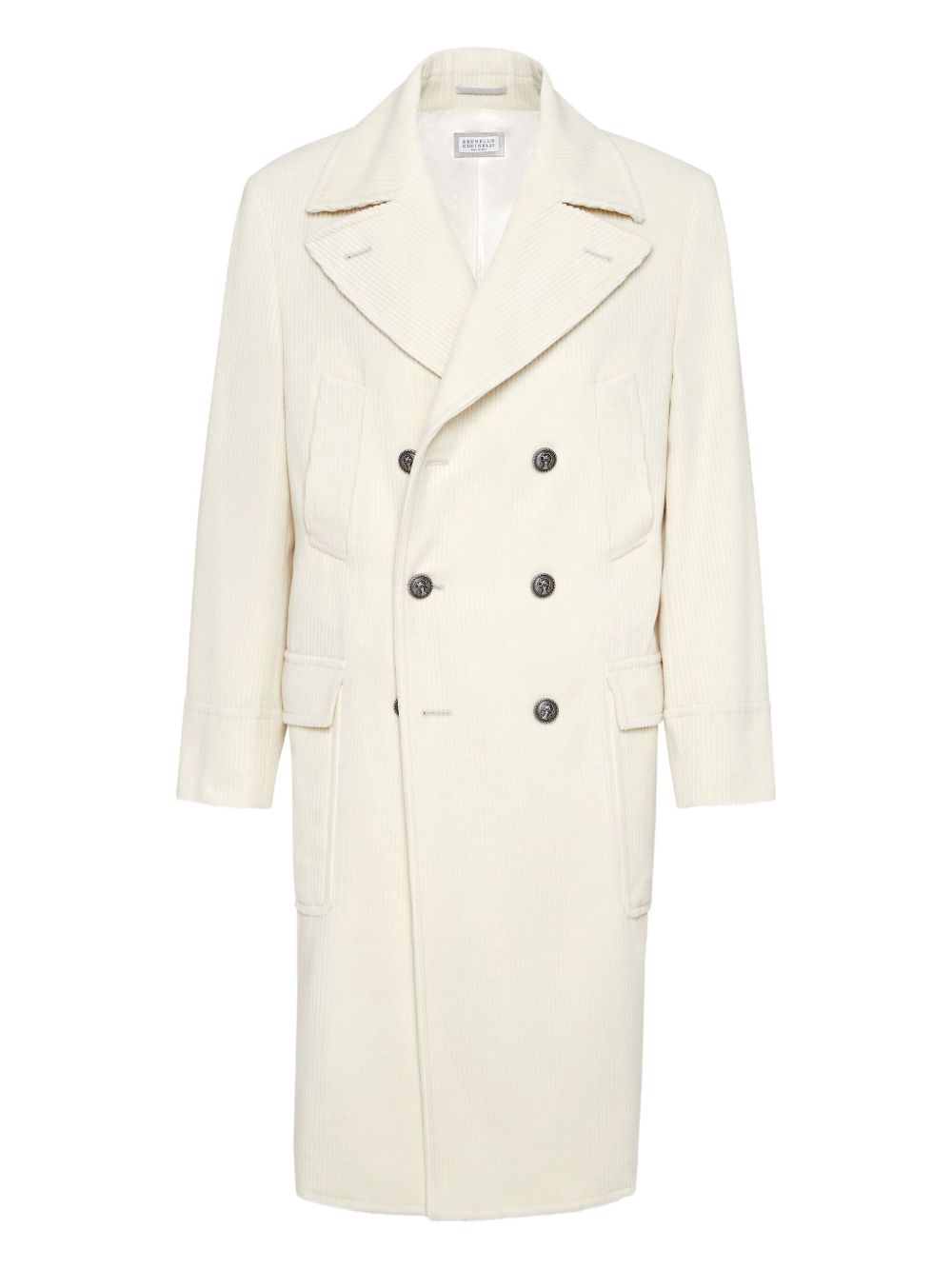 Brunello Cucinelli Coats White Brunello Cucinelli