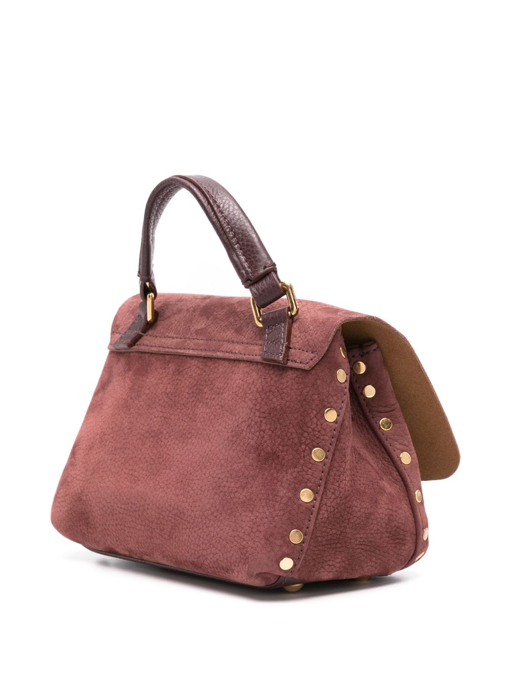Zanellato Postina Baby bag in red barbera nubuck leather Zanellato