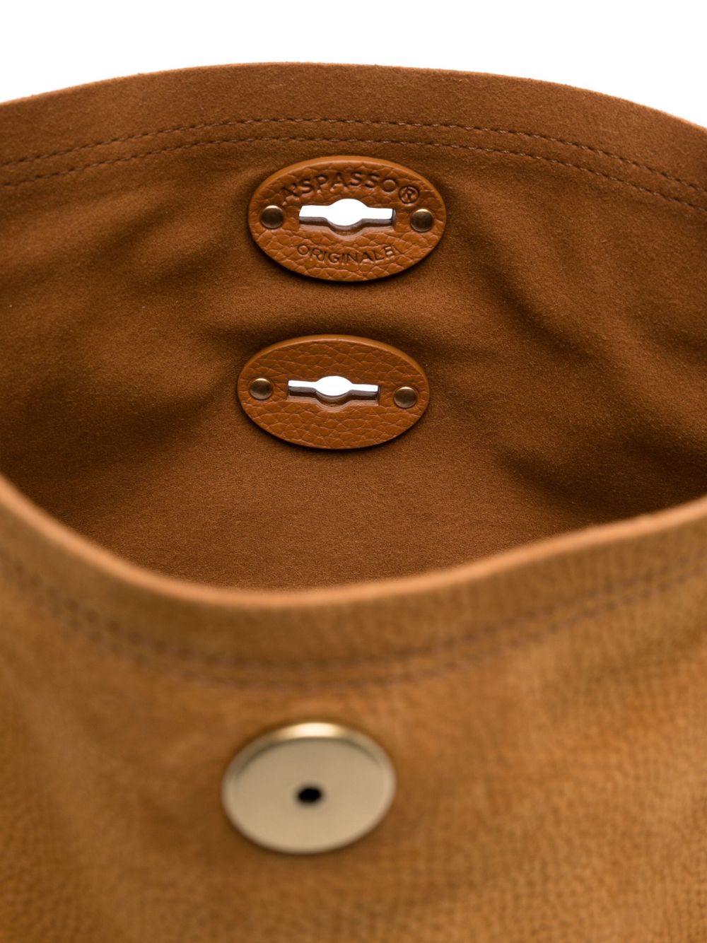 Zanellato studded foldover tote bag Zanellato
