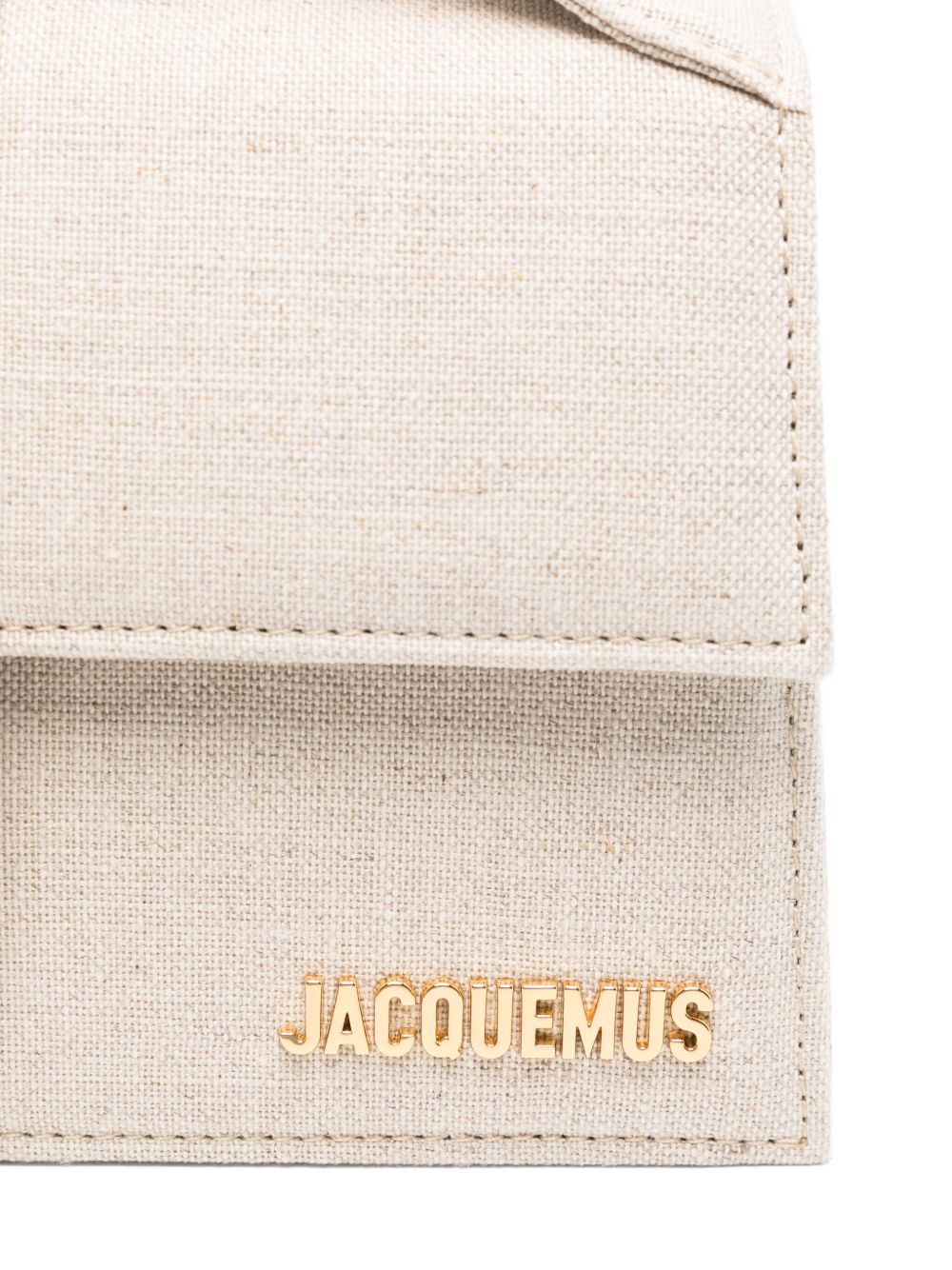 JACQUEMUS The Big Child Shoulder bag with flap. JACQUEMUS