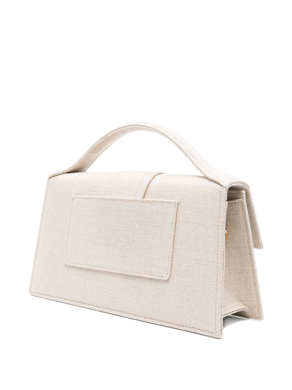 JACQUEMUS The Big Child Shoulder bag with flap. JACQUEMUS