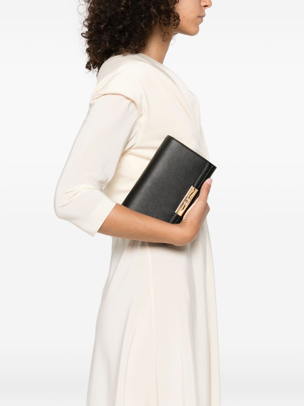 Elisabetta Franchi Shoulder bag with groumette chain Elisabetta Franchi