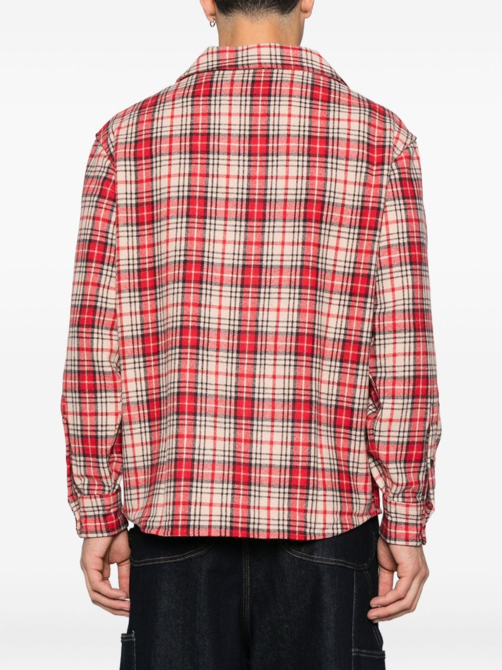 Emporio Armani Checked wool shirt Emporio Armani 