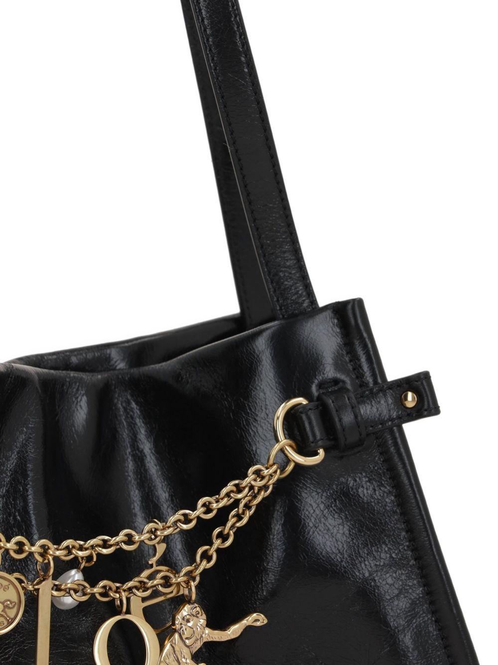 Chloé Charms embellished leather tote bag Chloé