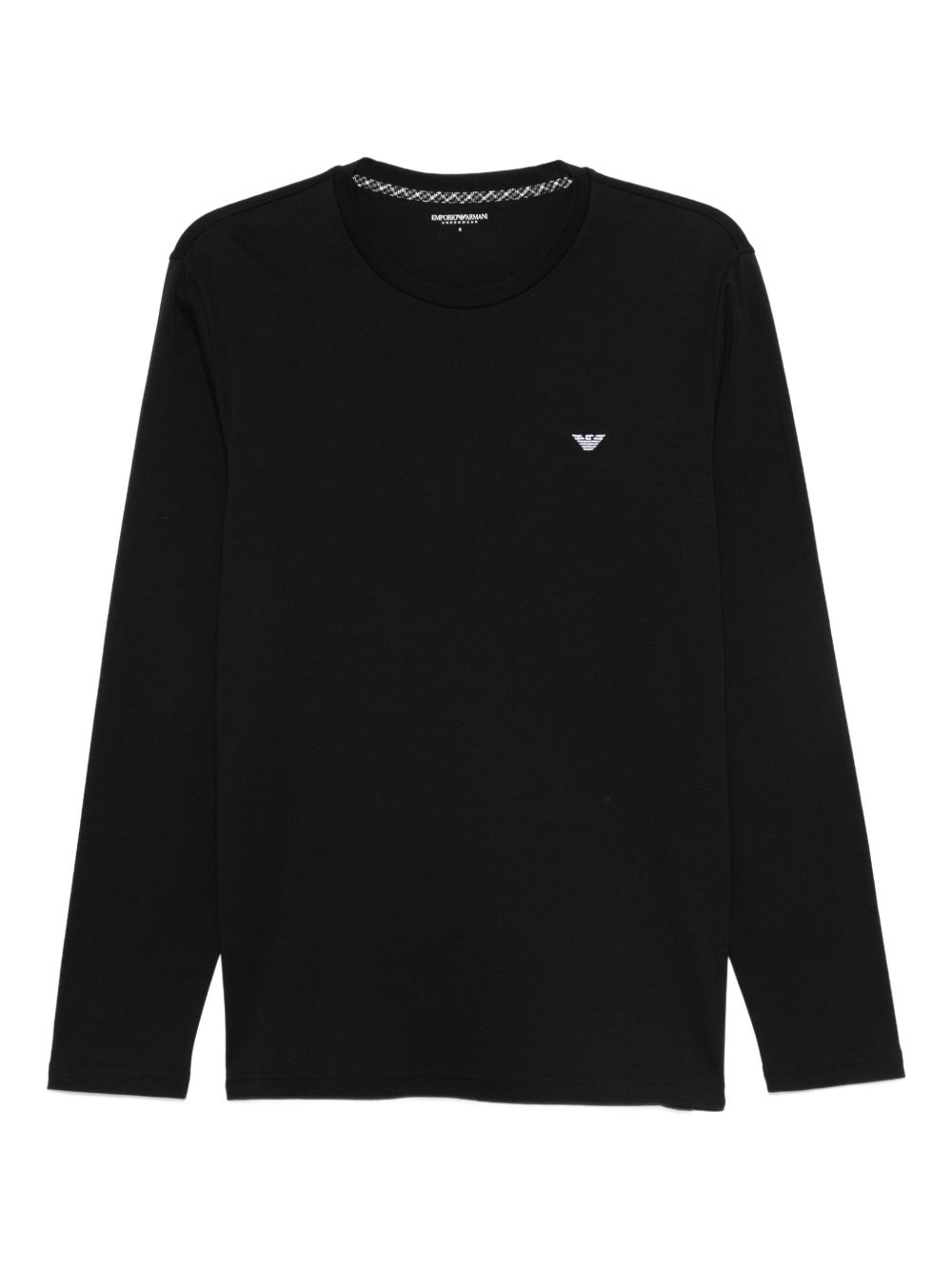 Emporio Armani Eagle-logo cotton pajama top Emporio Armani
