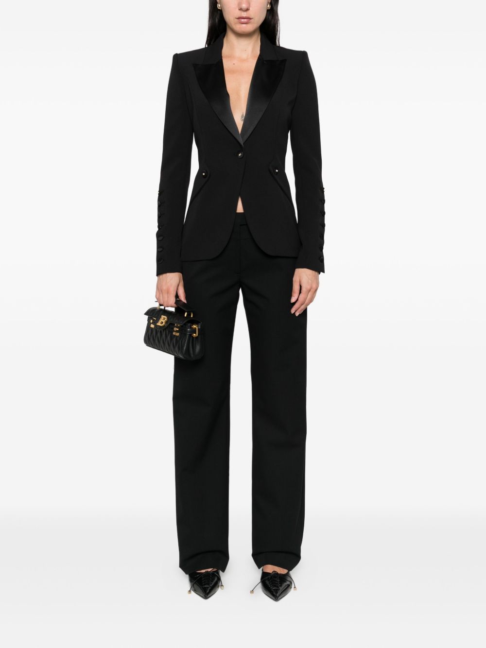 Elisabetta Franchi Jackets Black Elisabetta Franchi