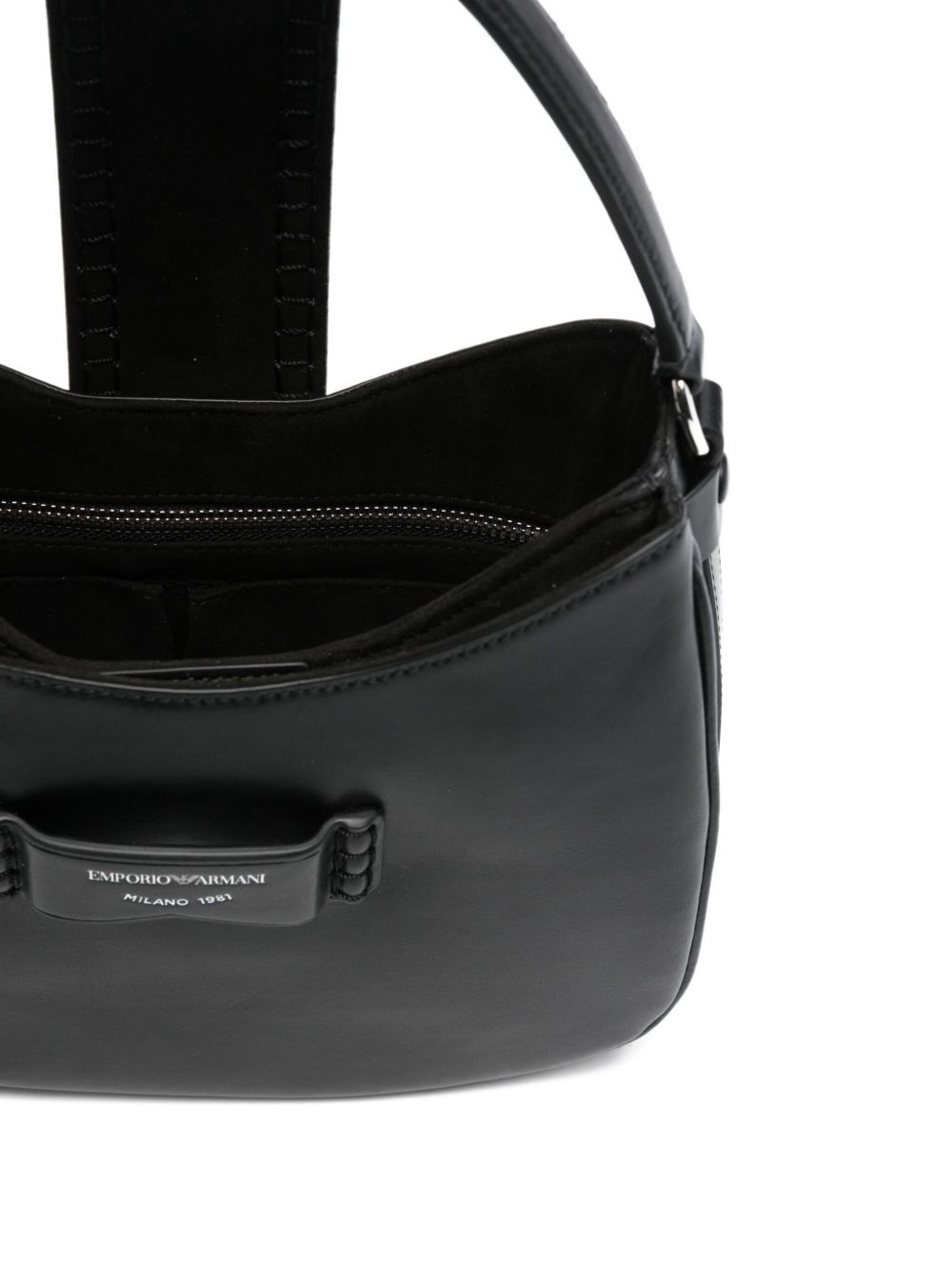 Emporio Armani braided-detail tote bag Emporio Armani 