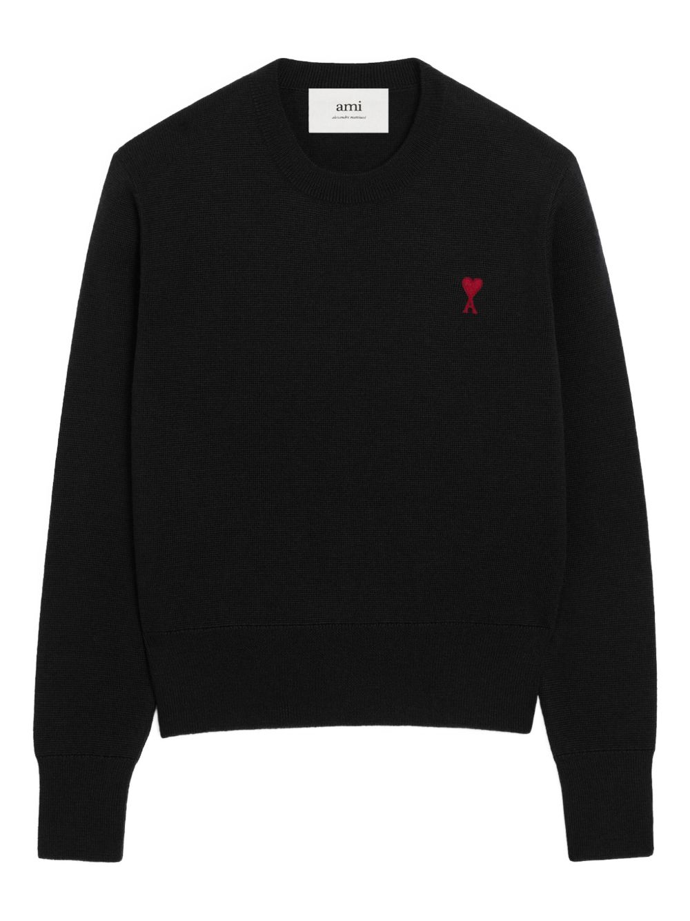 Ami Paris Sweaters Black Ami Paris