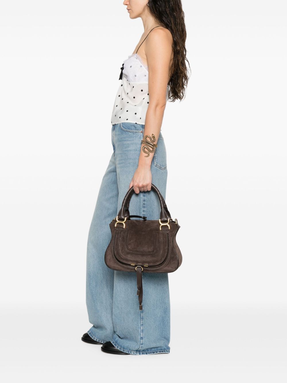 Chloé Marcie small bag in shiny leather Chloé