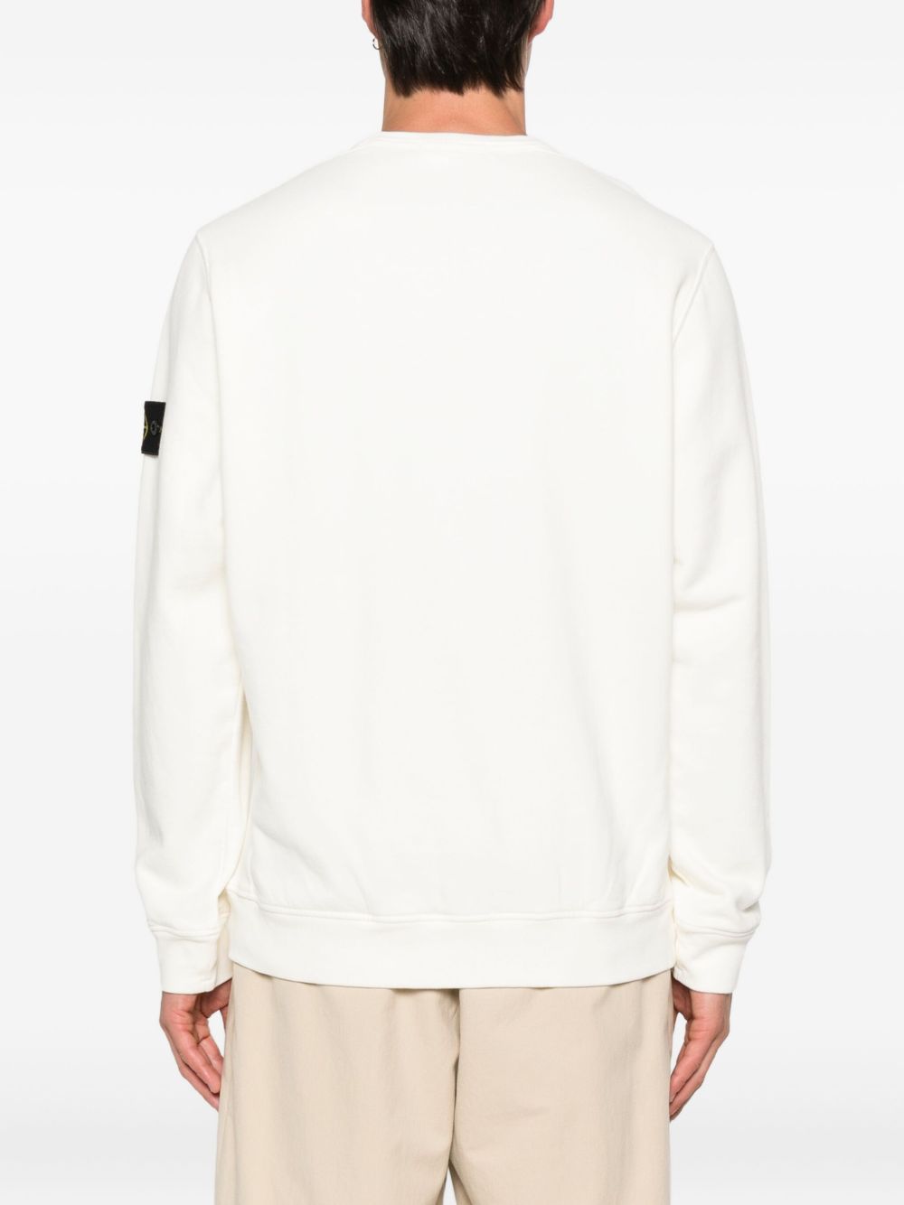 Stone Island Sweaters Ivory Stone Island