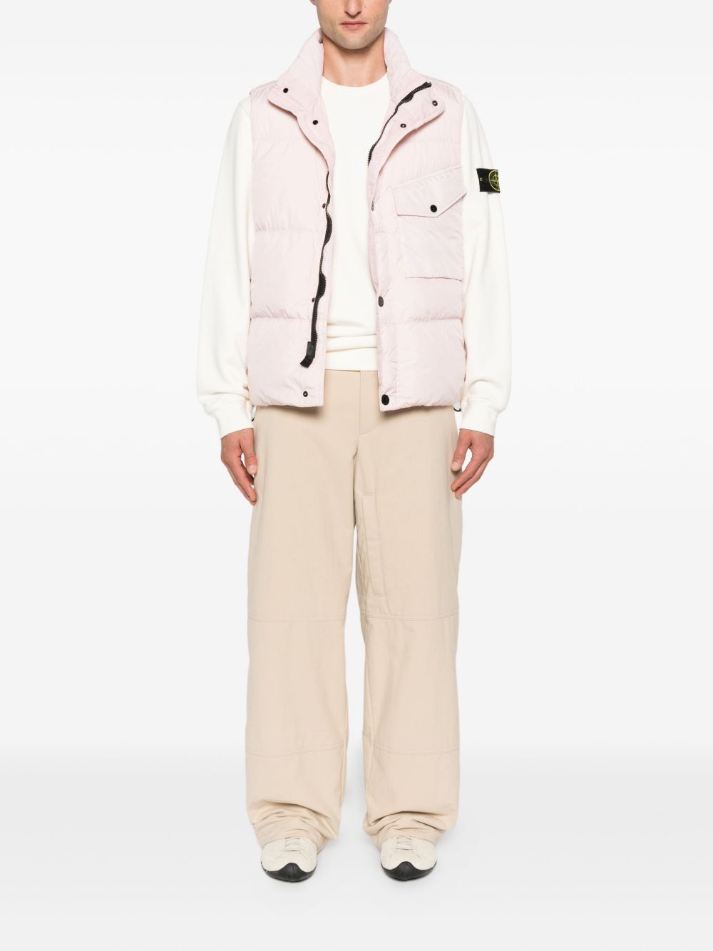 Stone Island Sweaters Ivory Stone Island