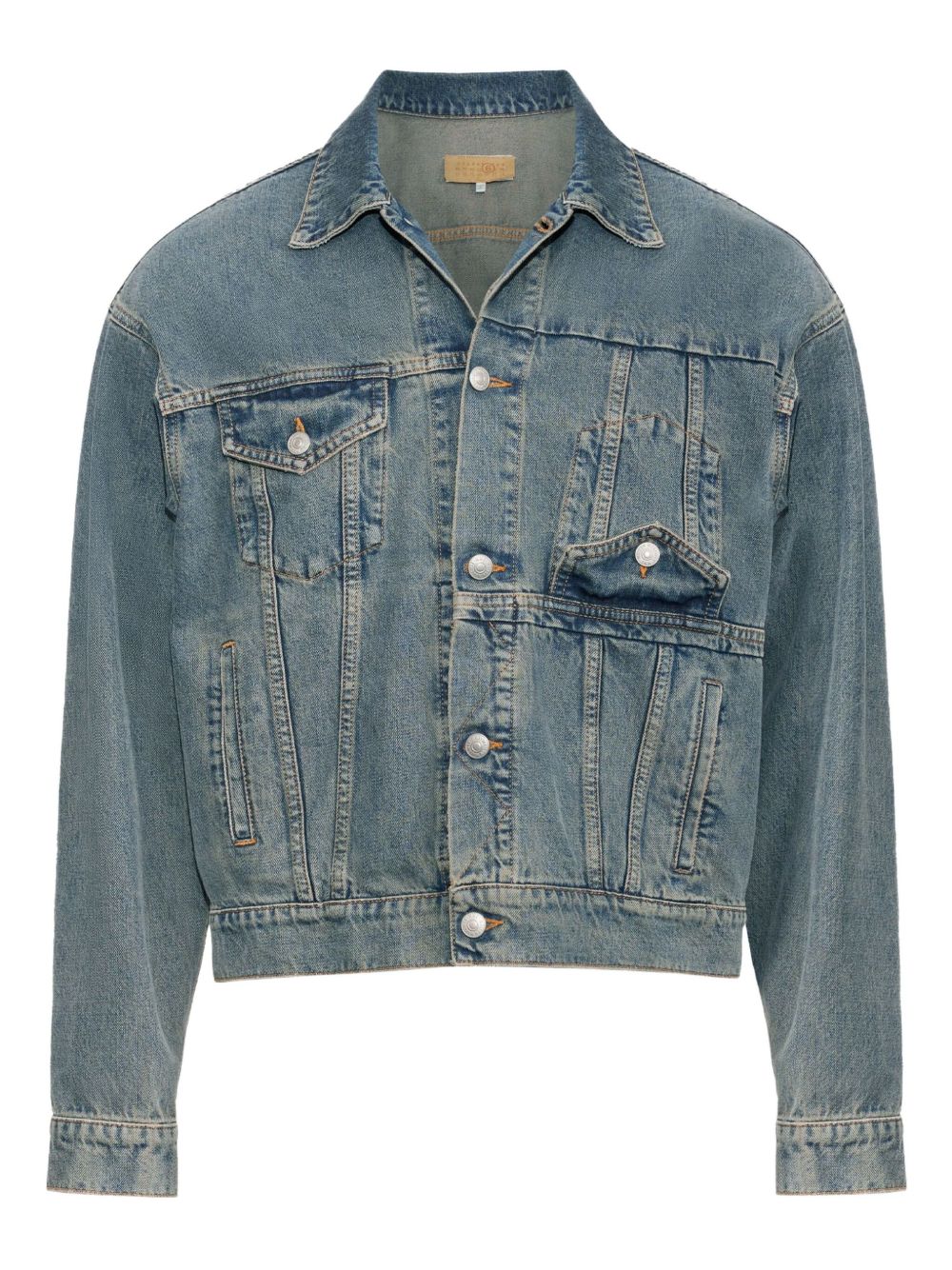 MM6 Maison Margiela Coats Clear Blue MM6 Maison Margiela