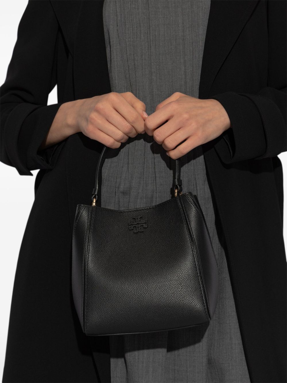 Tory Burch McGraw leather bucket bag Tory Burch