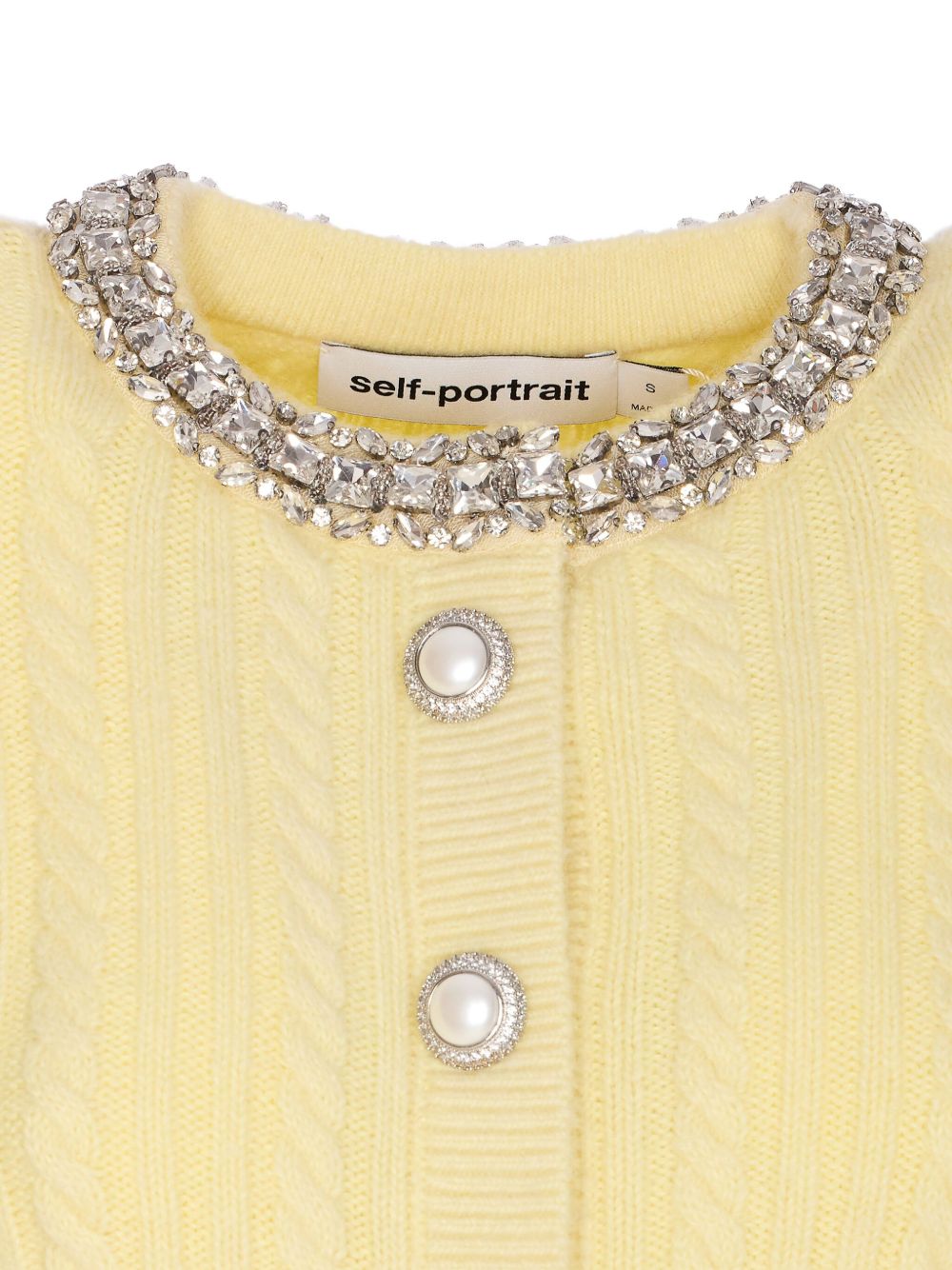 Self-portrait Sweaters Yellow Self-Portrait