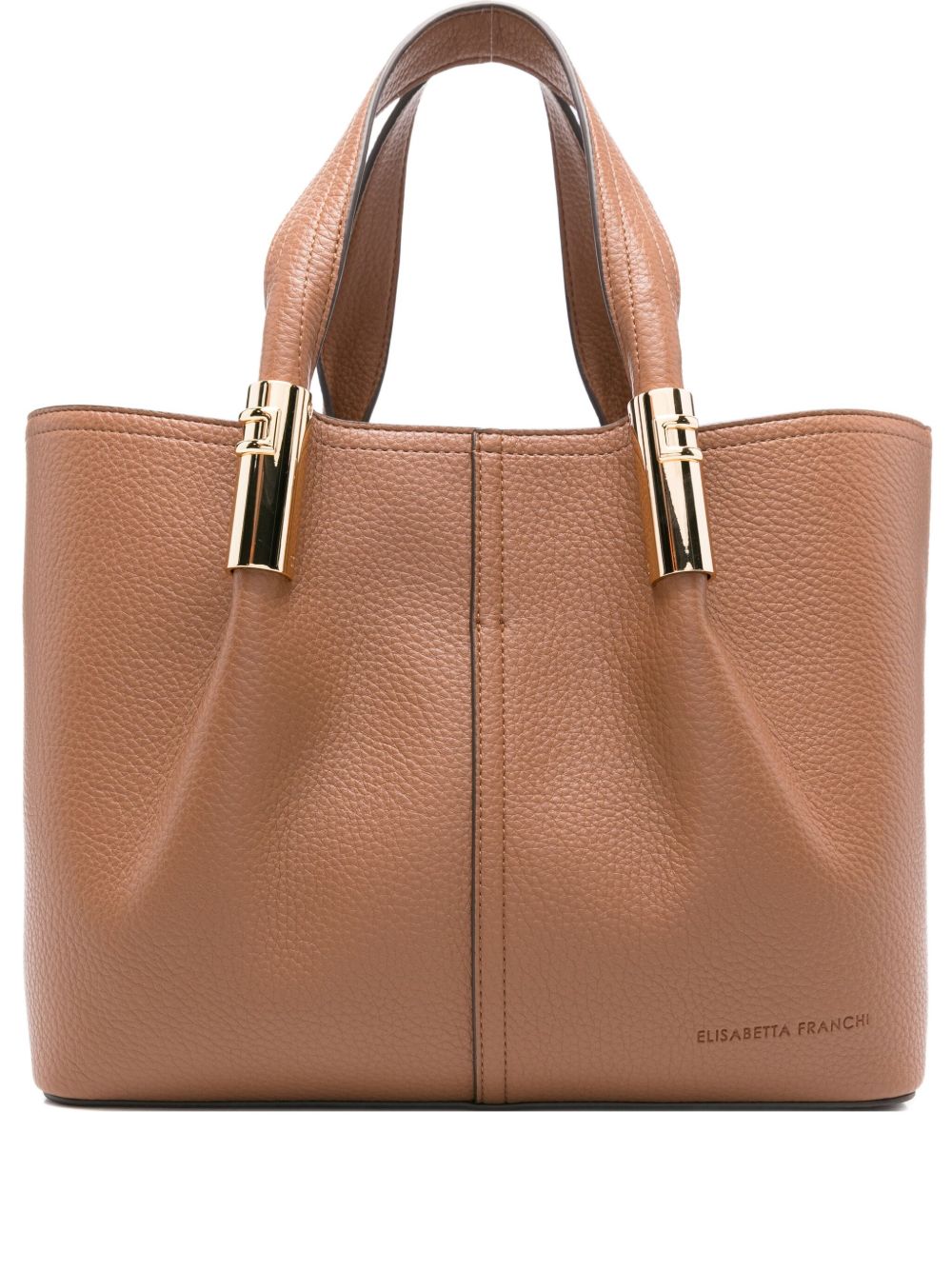 Elisabetta Franchi Medium tote with logo details Elisabetta Franchi