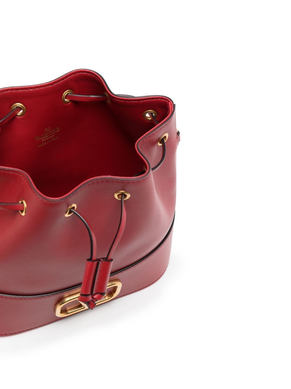 Valentino Garavani VLogo leather bucket bag