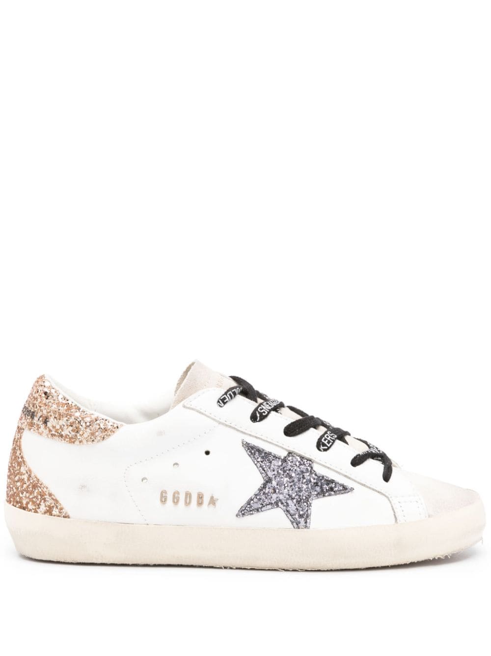 Golden Goose Super-Star glittered sneakers Golden Goose