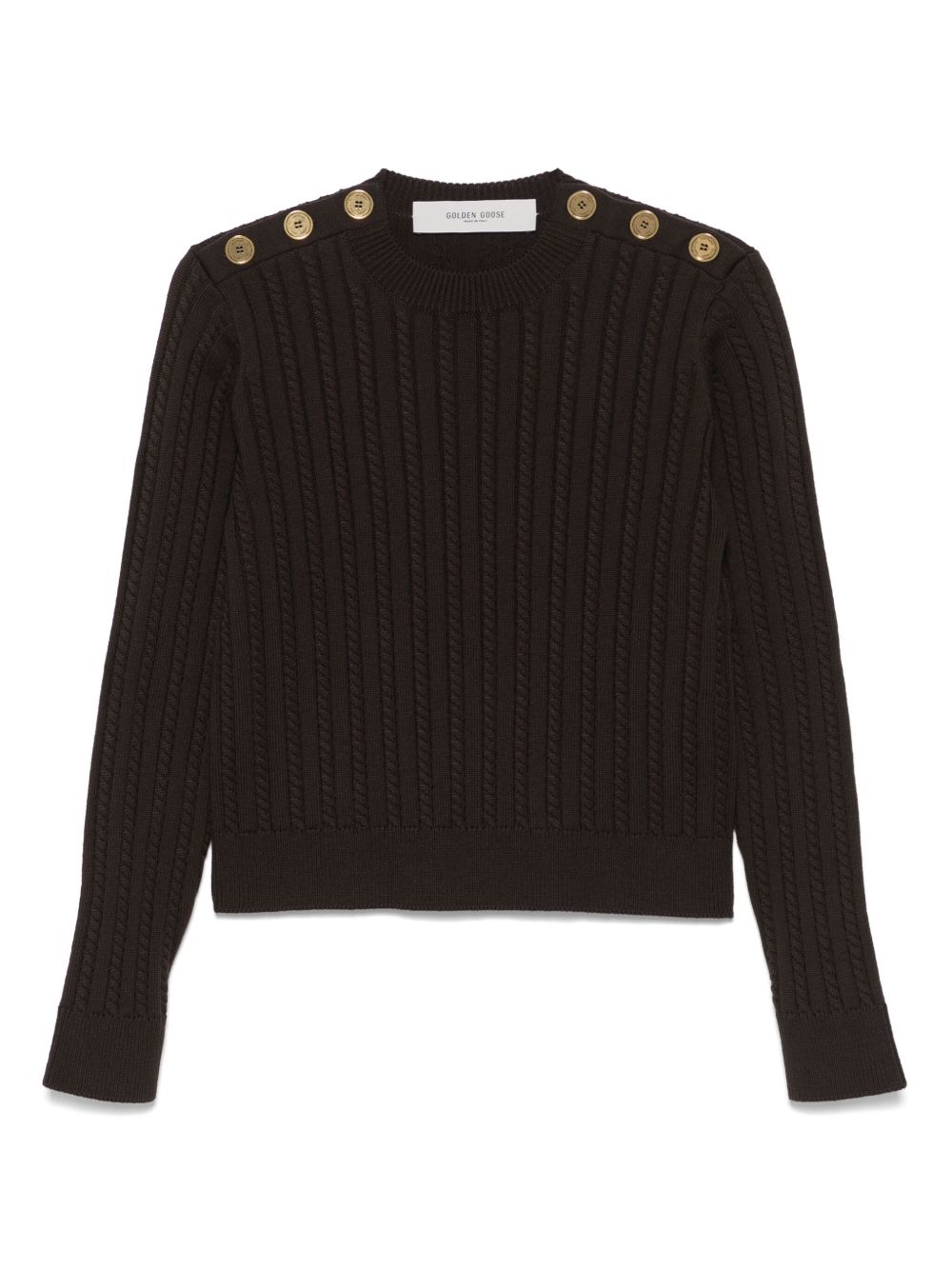 Golden Goose Sweaters Brown Golden Goose