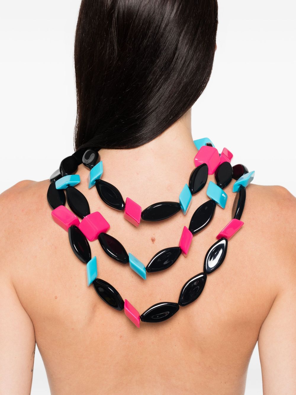EMPORIO ARMANI EXCLUSIVE multistrand necklace EMPORIO ARMANI EXCLUSIVE 