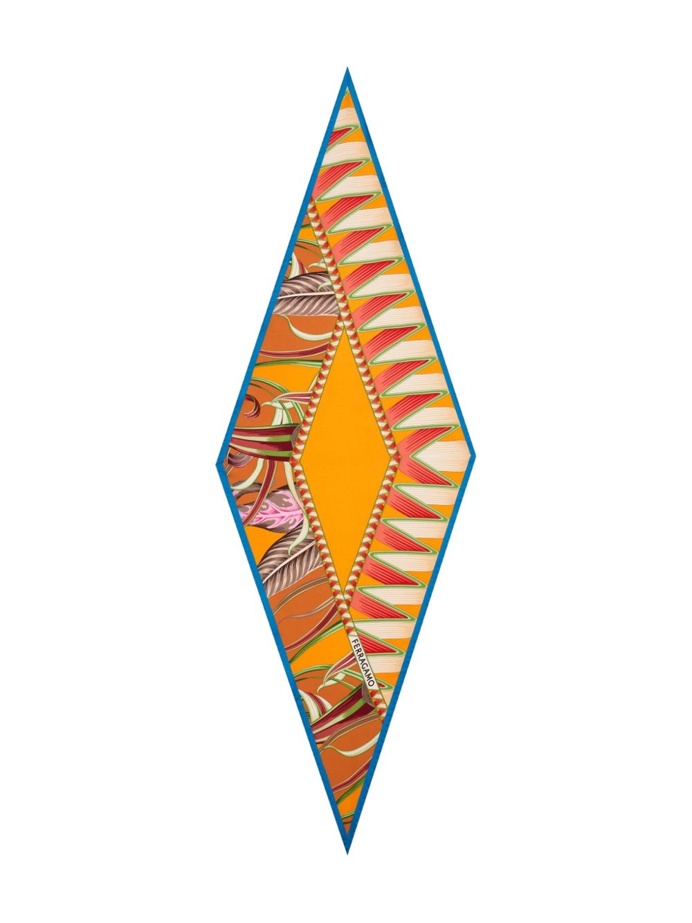 Ferragamo Printed silk foulard Ferragamo