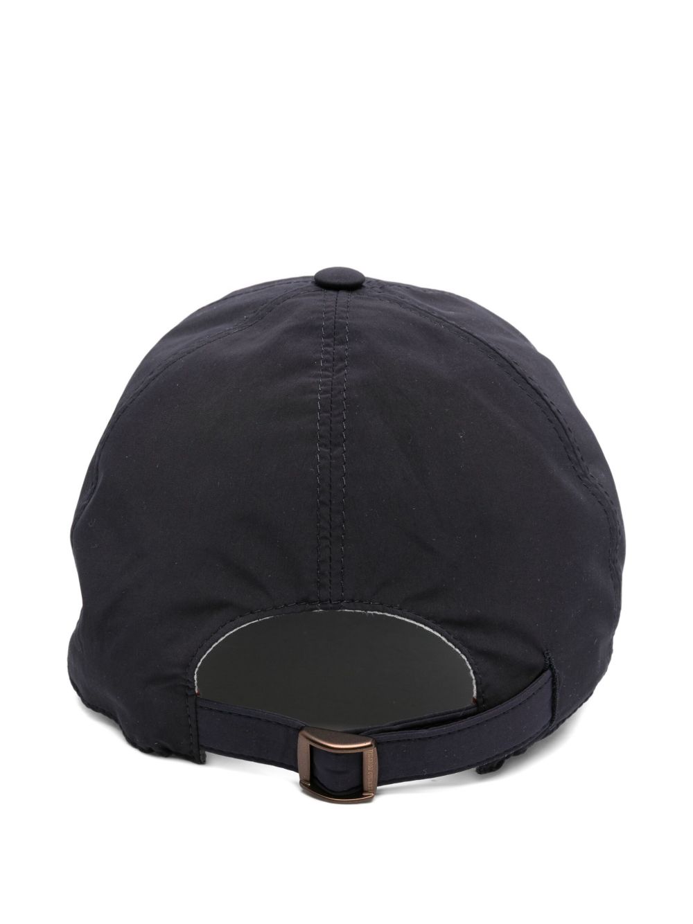 Brunello Cucinelli Water-repellent microfiber baseball cap with embroidered logo Brunello Cucinelli