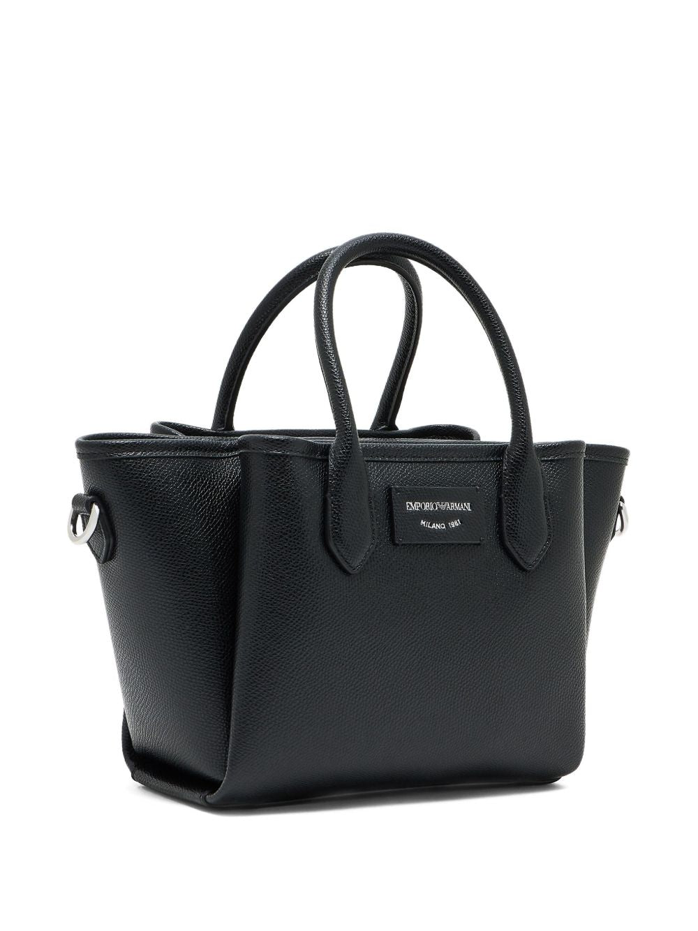 Emporio Armani Small shopper with palmellato finish Emporio Armani 