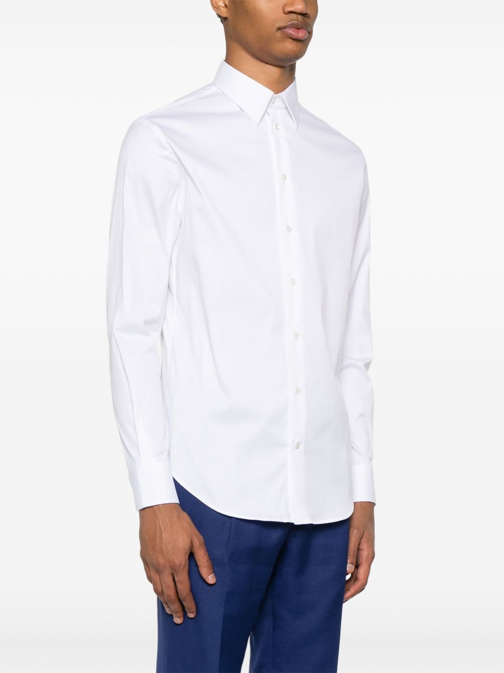 Emporio Armani Logo-embroidered shirt Emporio Armani