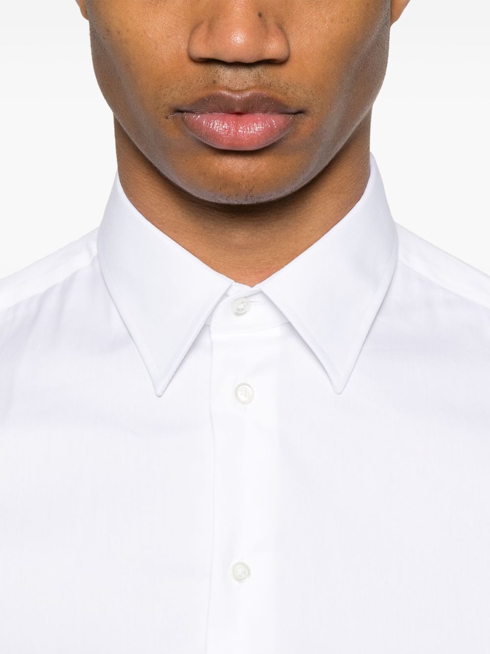 Emporio Armani Logo-embroidered shirt Emporio Armani