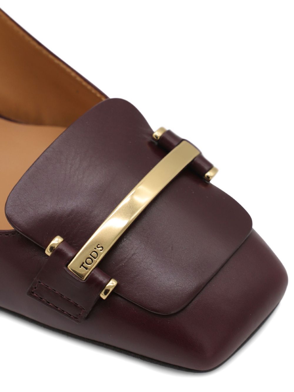 Tod's Barretta 40 leather slingback pumps Tod'S