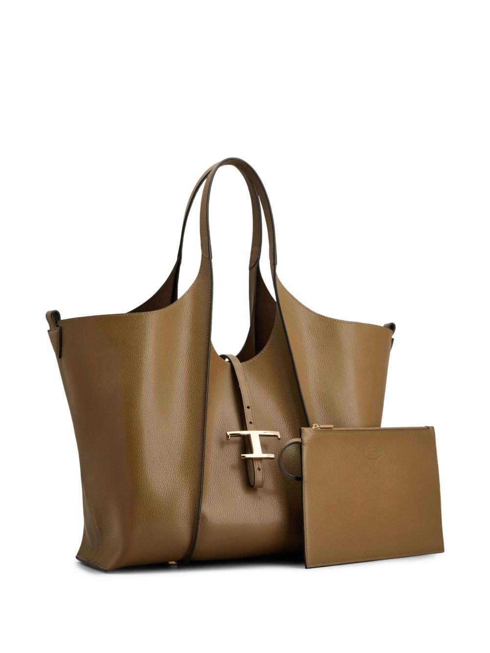 Tod's T Timeless Medium Leather Shopping Bag - Gallerias