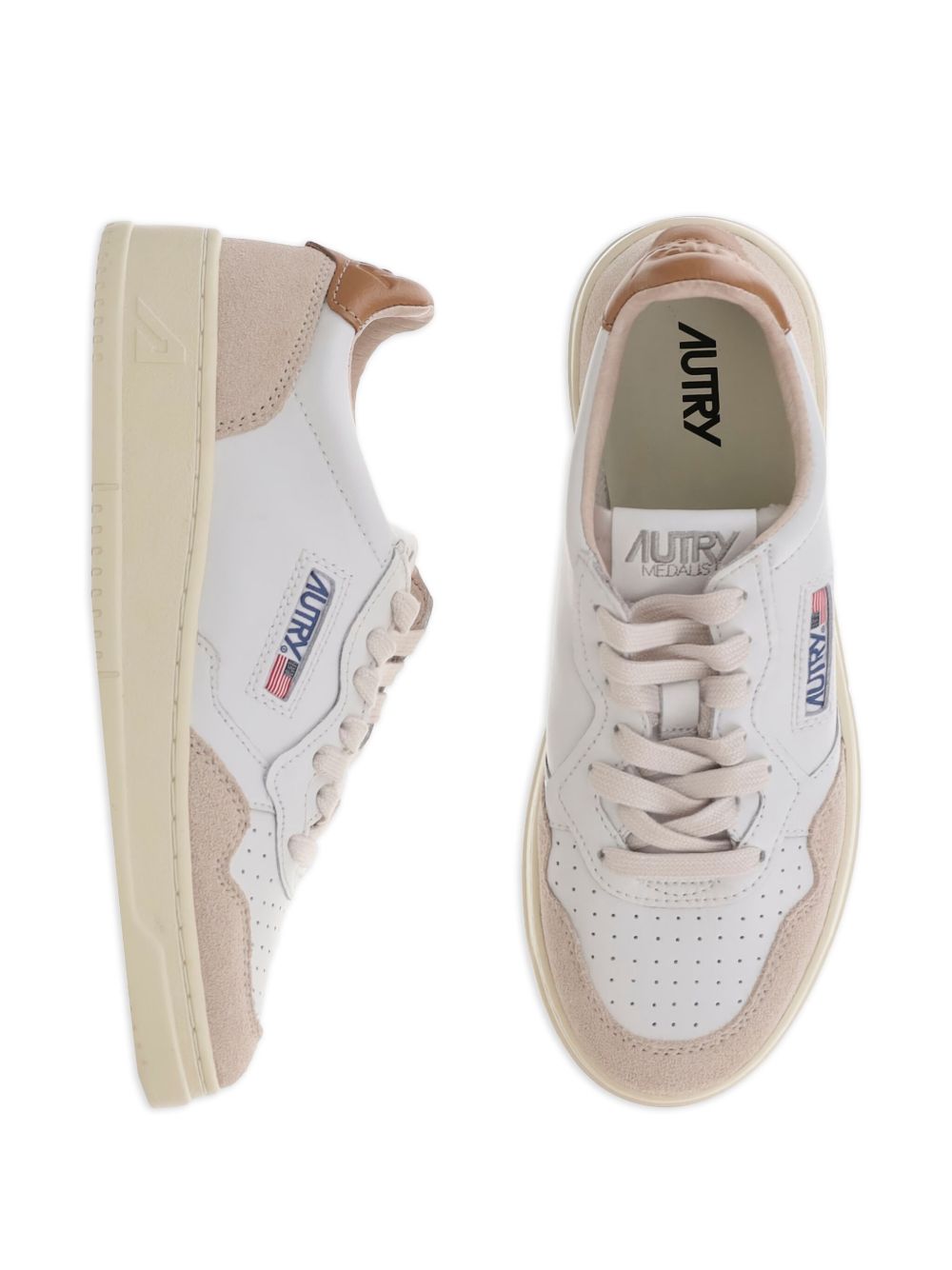 AUTRY Sneakers Leather Brown Autry 