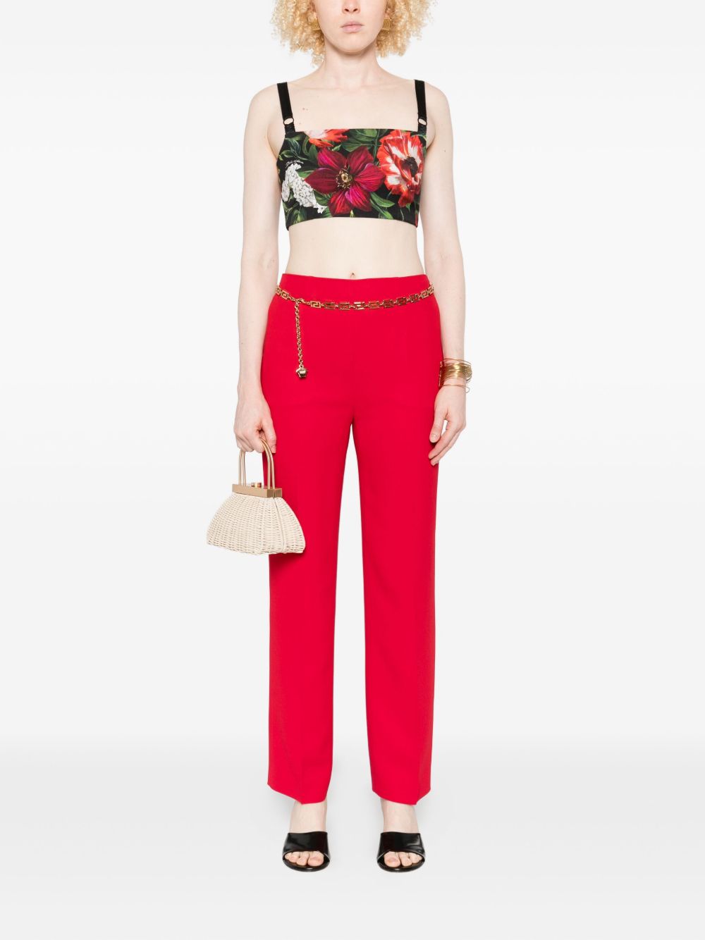 Dolce & Gabbana floral-print Top Dolce & Gabbana