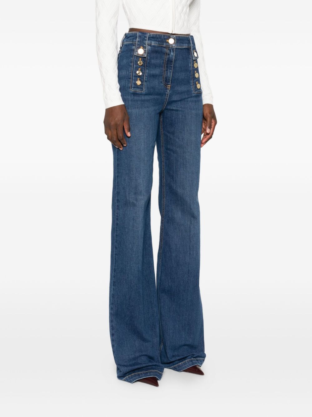 Elisabetta Franchi Jeans Blue Elisabetta Franchi