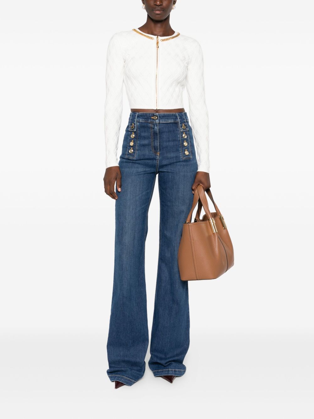Elisabetta Franchi Jeans Blue Elisabetta Franchi