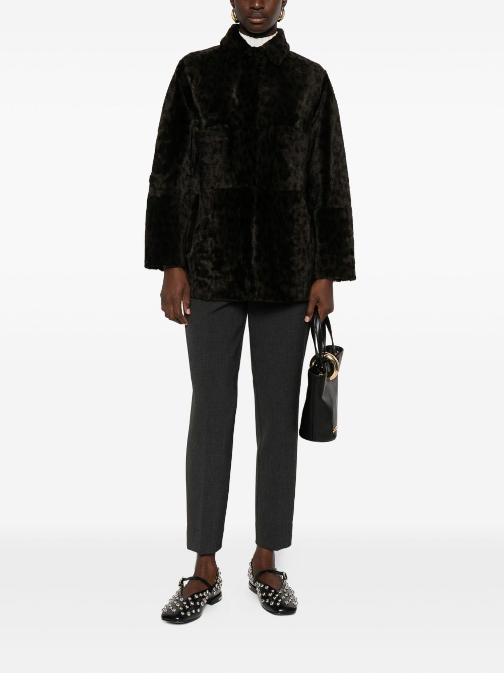 FURLING BY GIANI Jackets Brown Furling By Giani