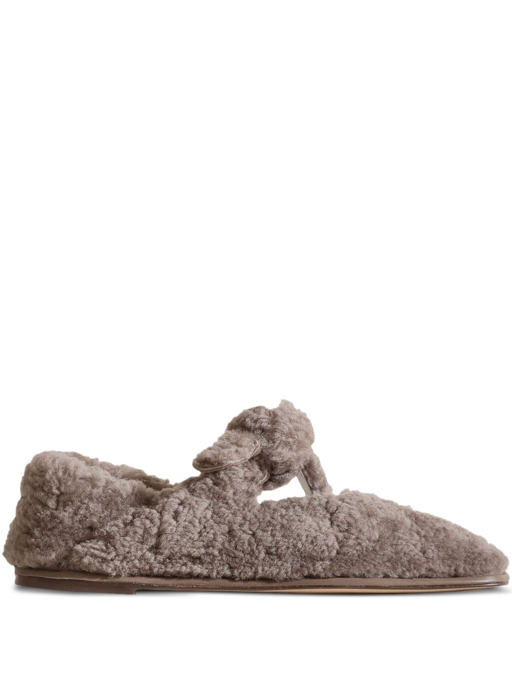 HEREU Flat shoes Grey Hereu
