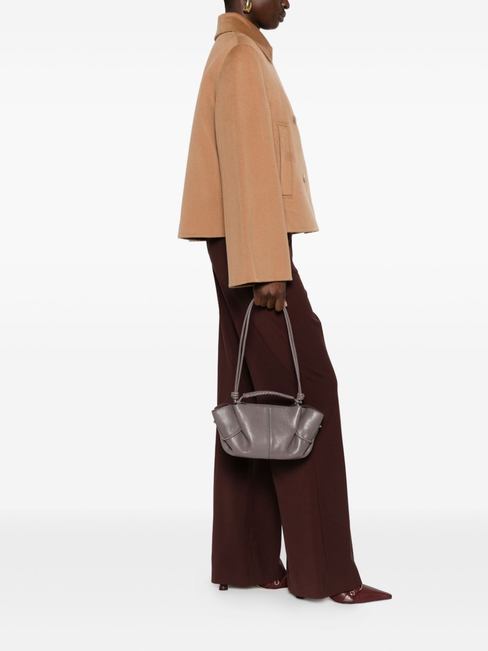 Hereu Arta braided-handle shoulder bag Hereu