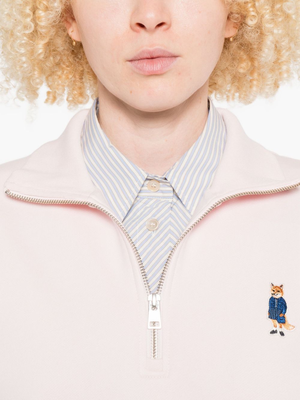 Maison Kitsuné MAISON KITSUNE' Sweaters Pink Maison Kitsuné