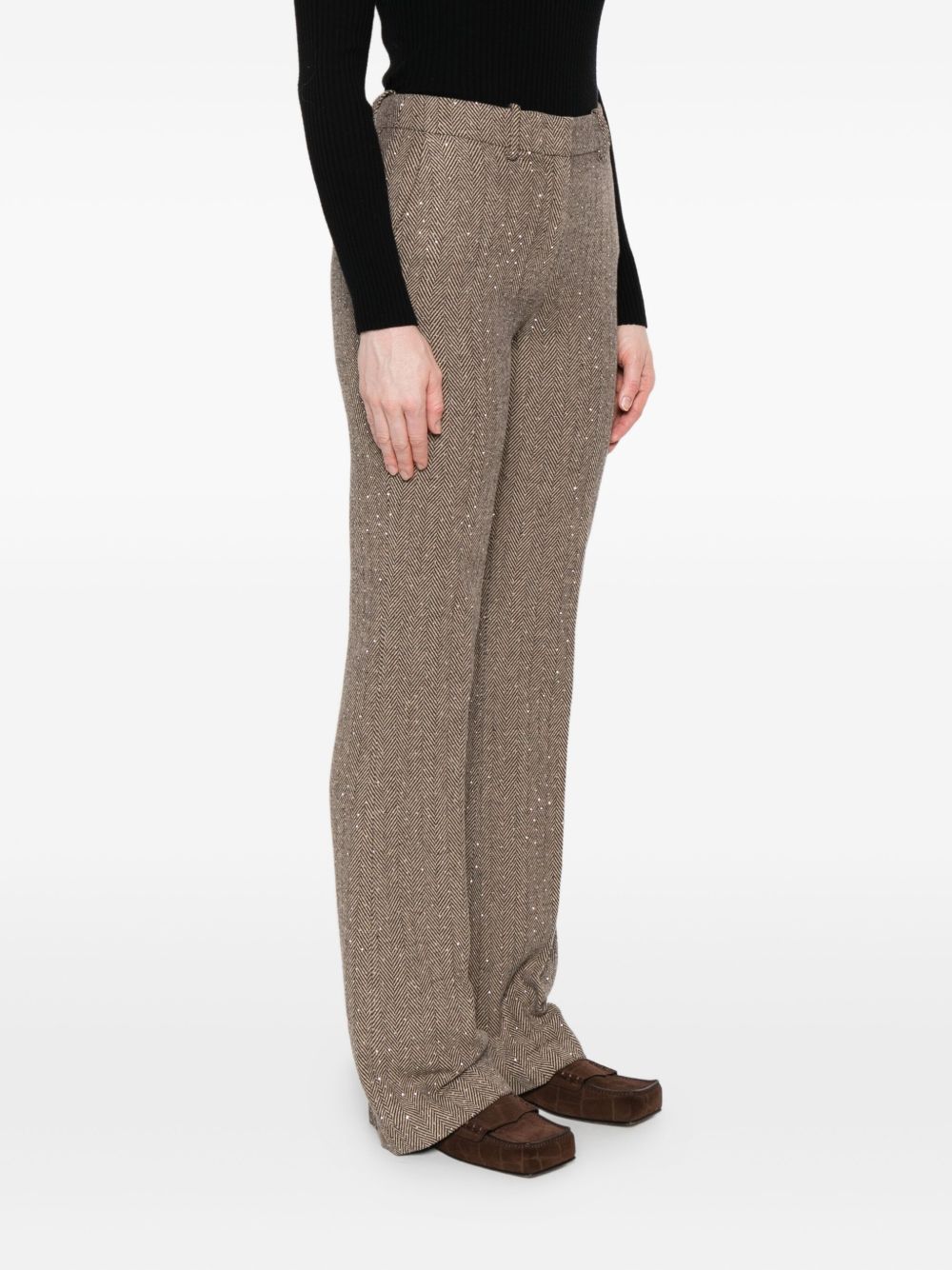 ERMANNO FIRENZE Trousers Brown Ermanno Firenze