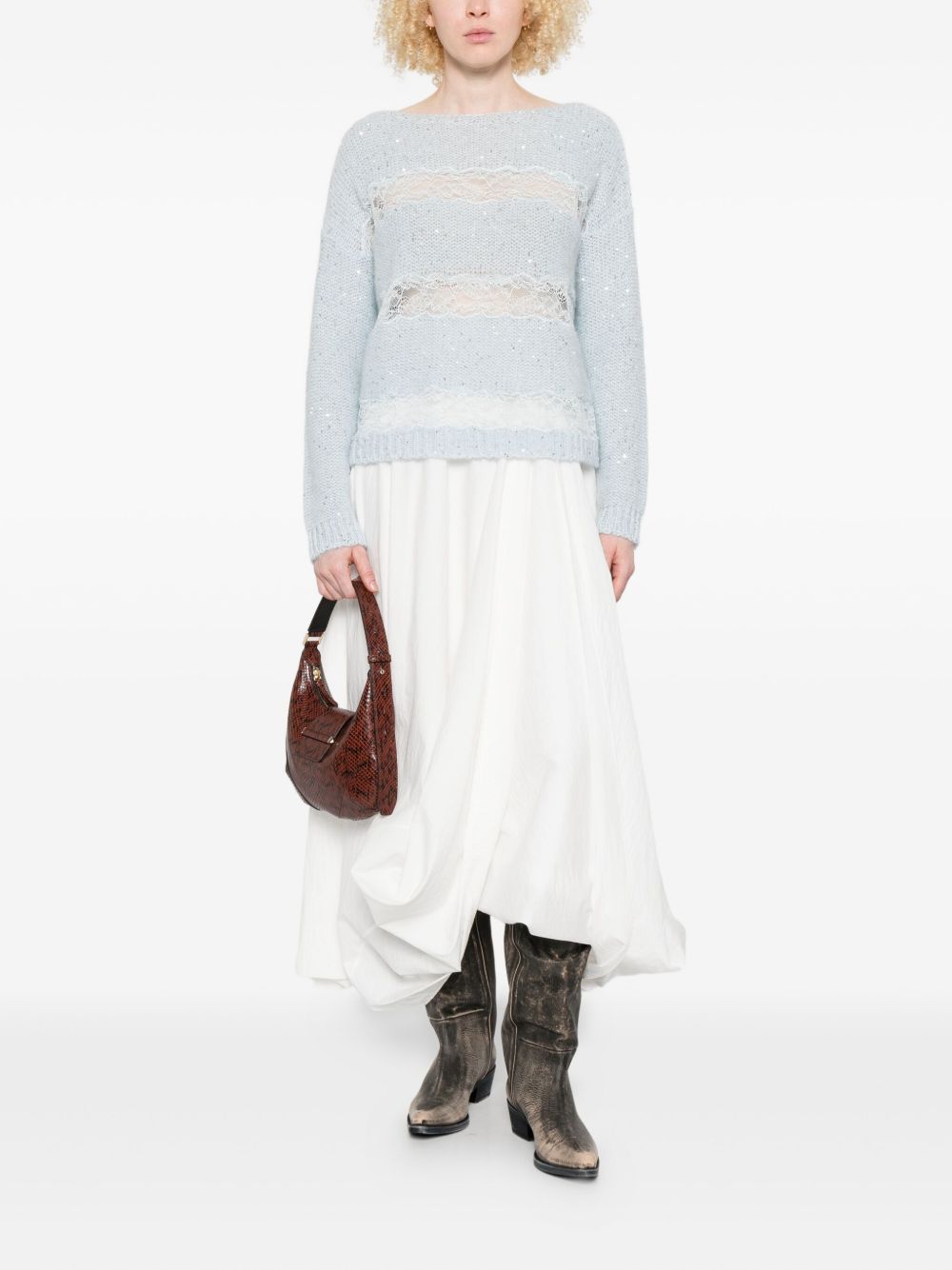 ERMANNO FIRENZE Sweaters Clear Blue Ermanno Firenze