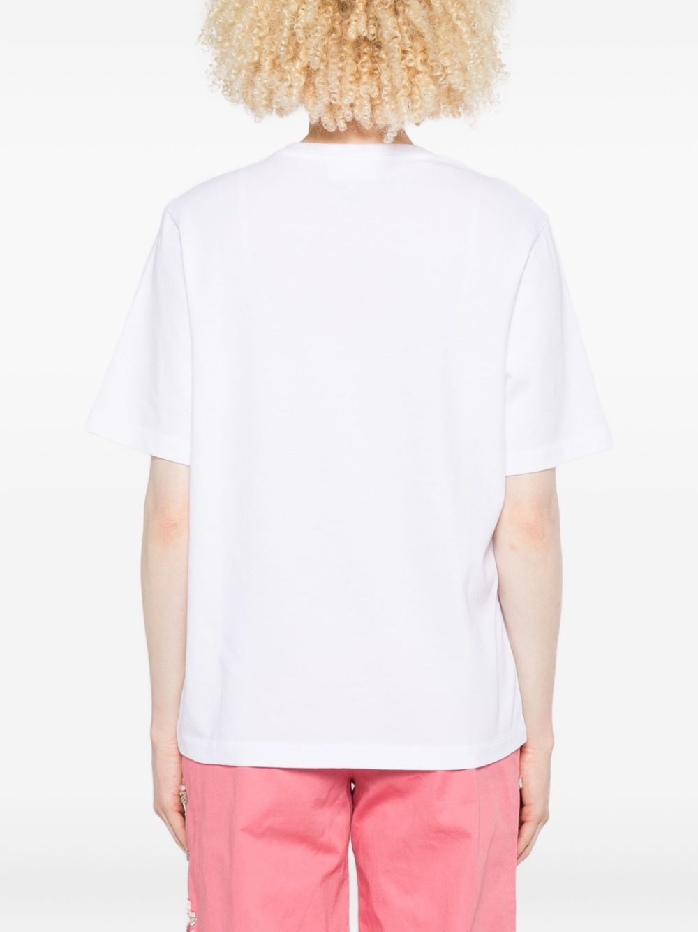 Maison Kitsuné MAISON KITSUNE' T-shirts and Polos White Maison Kitsuné