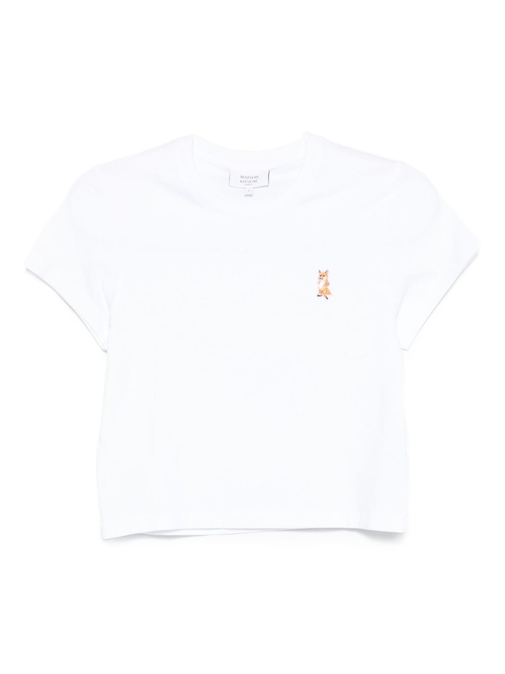 Maison Kitsuné MAISON KITSUNE' T-shirts and Polos White Maison Kitsuné