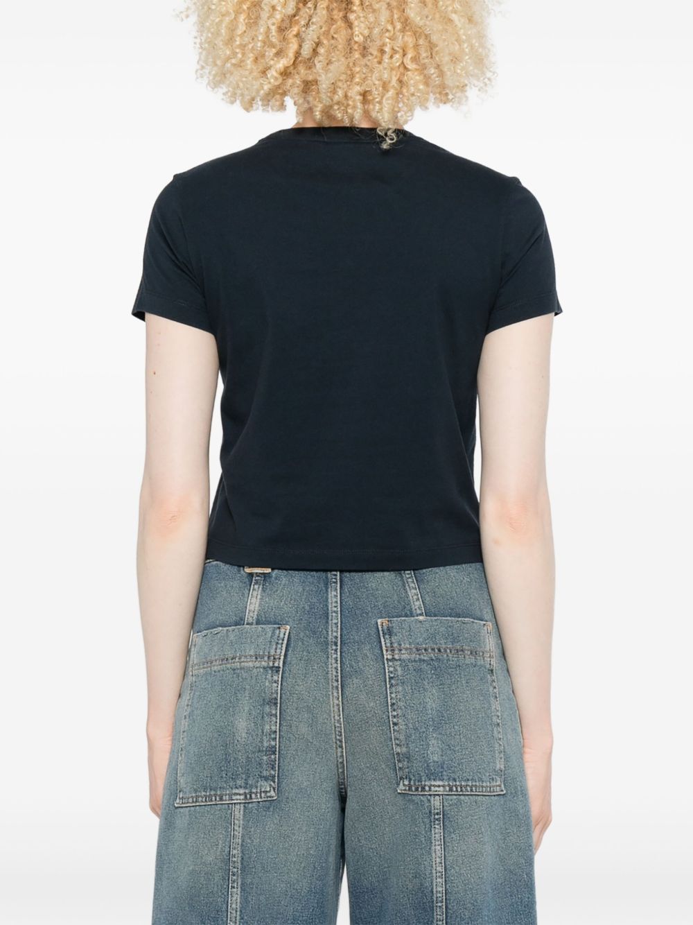 Maison Kitsuné MAISON KITSUNE' T-shirts and Polos Blue Maison Kitsuné
