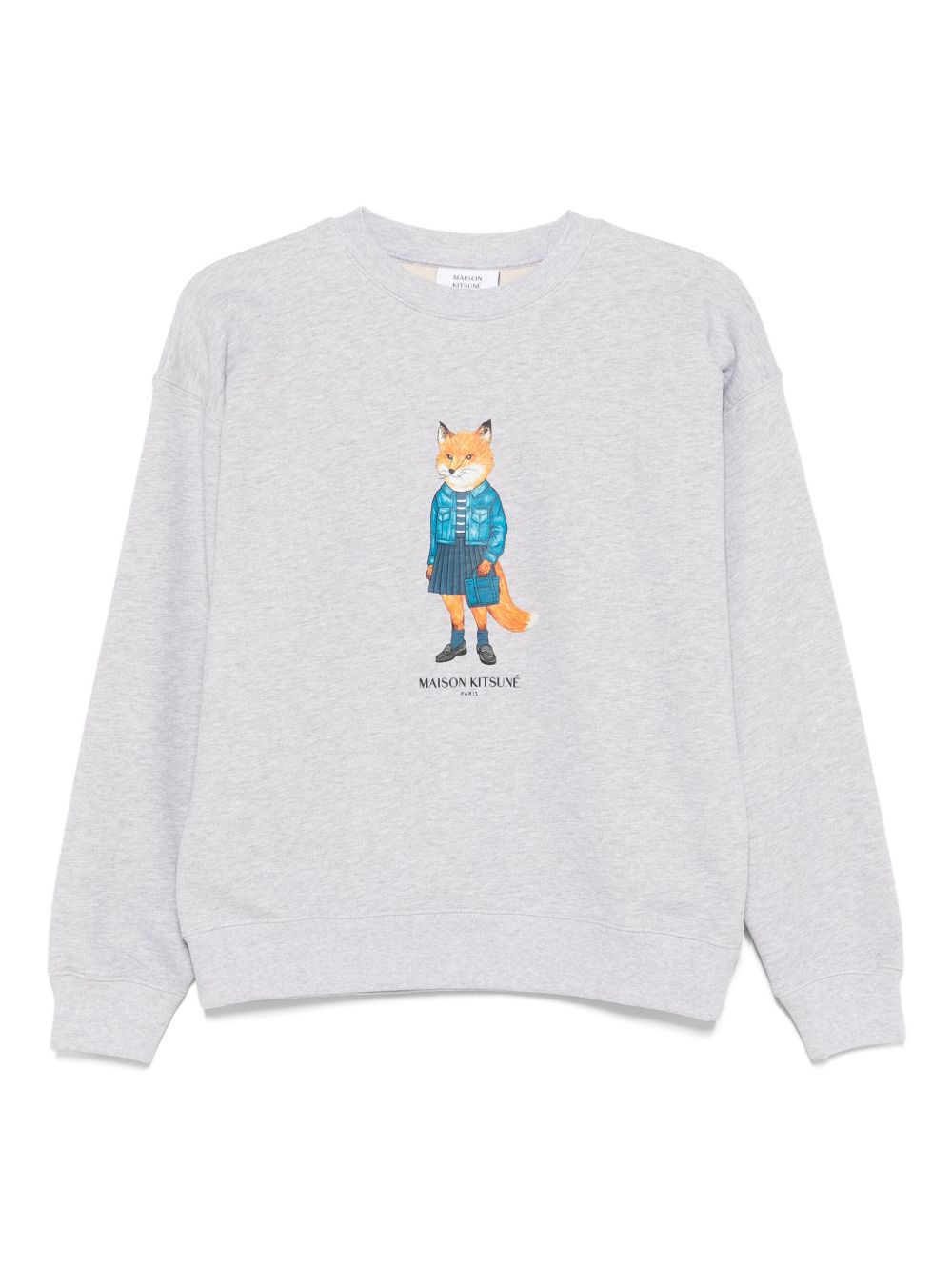 Maison Kitsuné MAISON KITSUNE' Sweaters Grey Maison Kitsuné