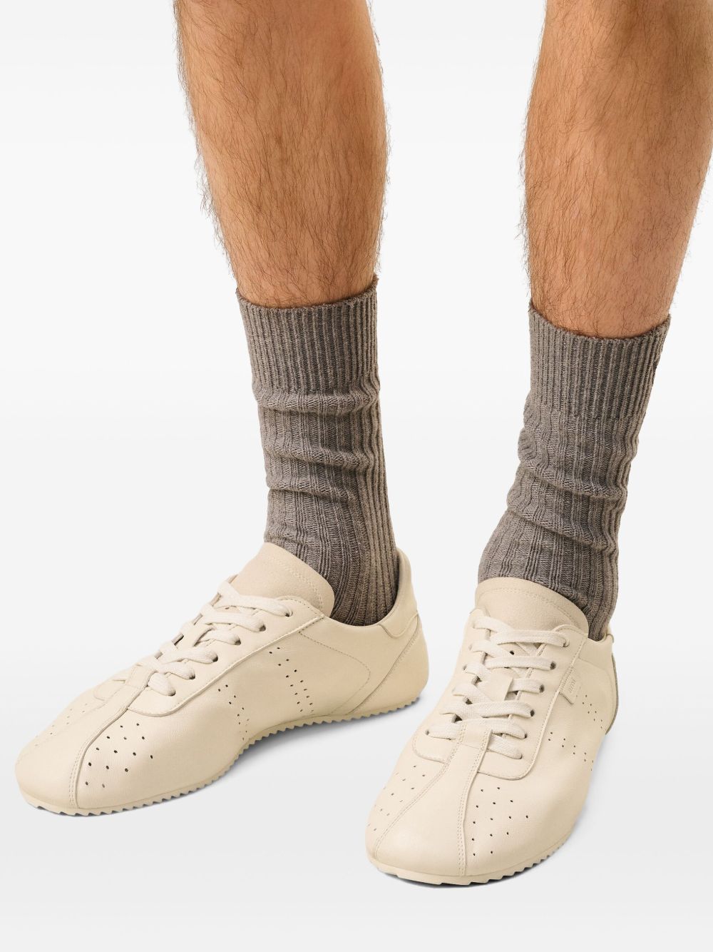 Ami Paris Sneakers Ivory Ami Paris