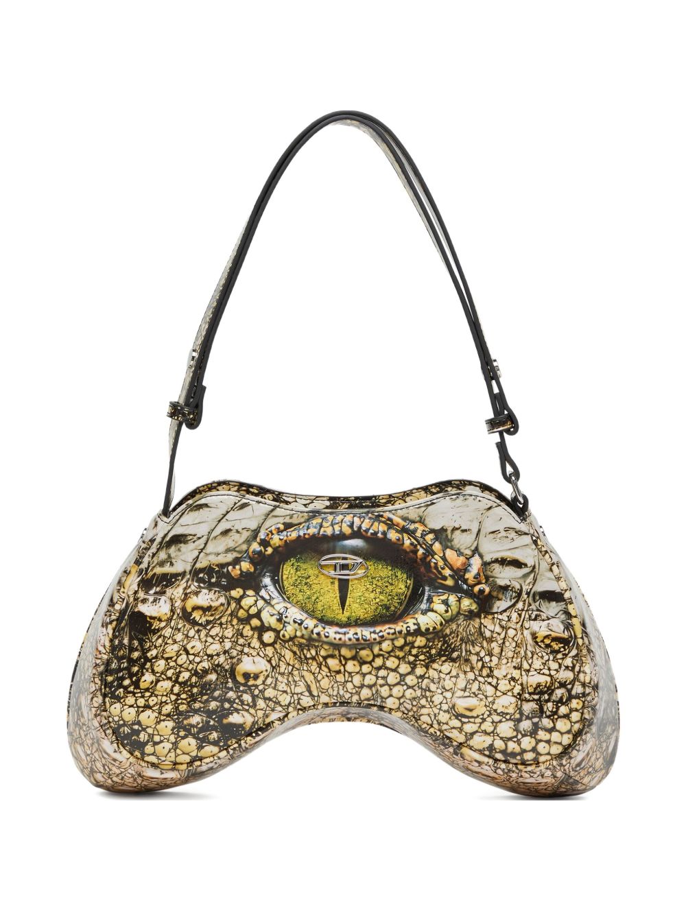 Diesel Play-Glossy shoulder bag with print Diesel