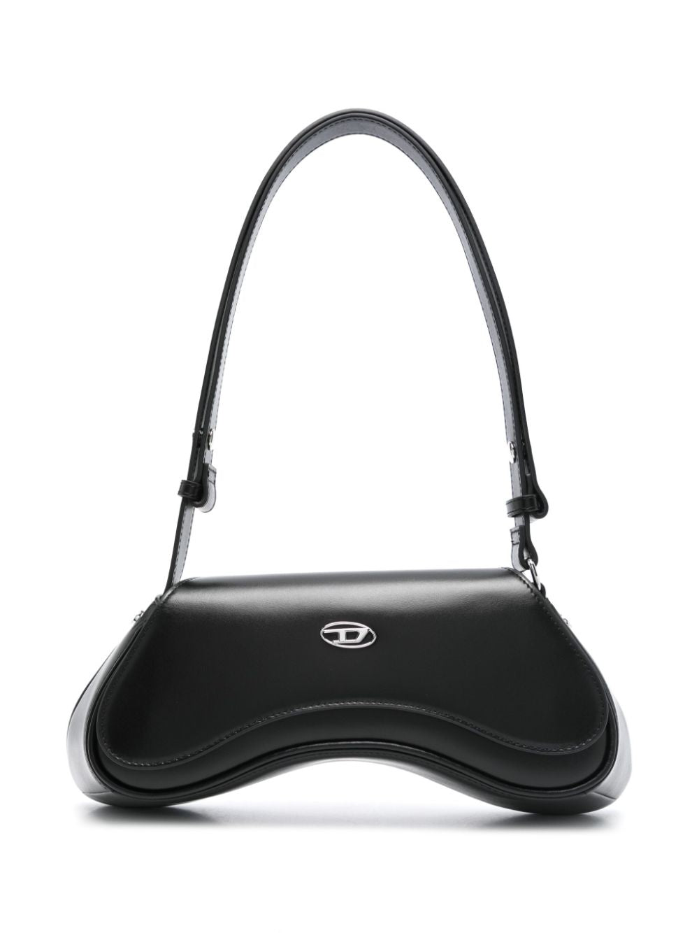 Diesel Play-Semi gloss leather clutch Diesel