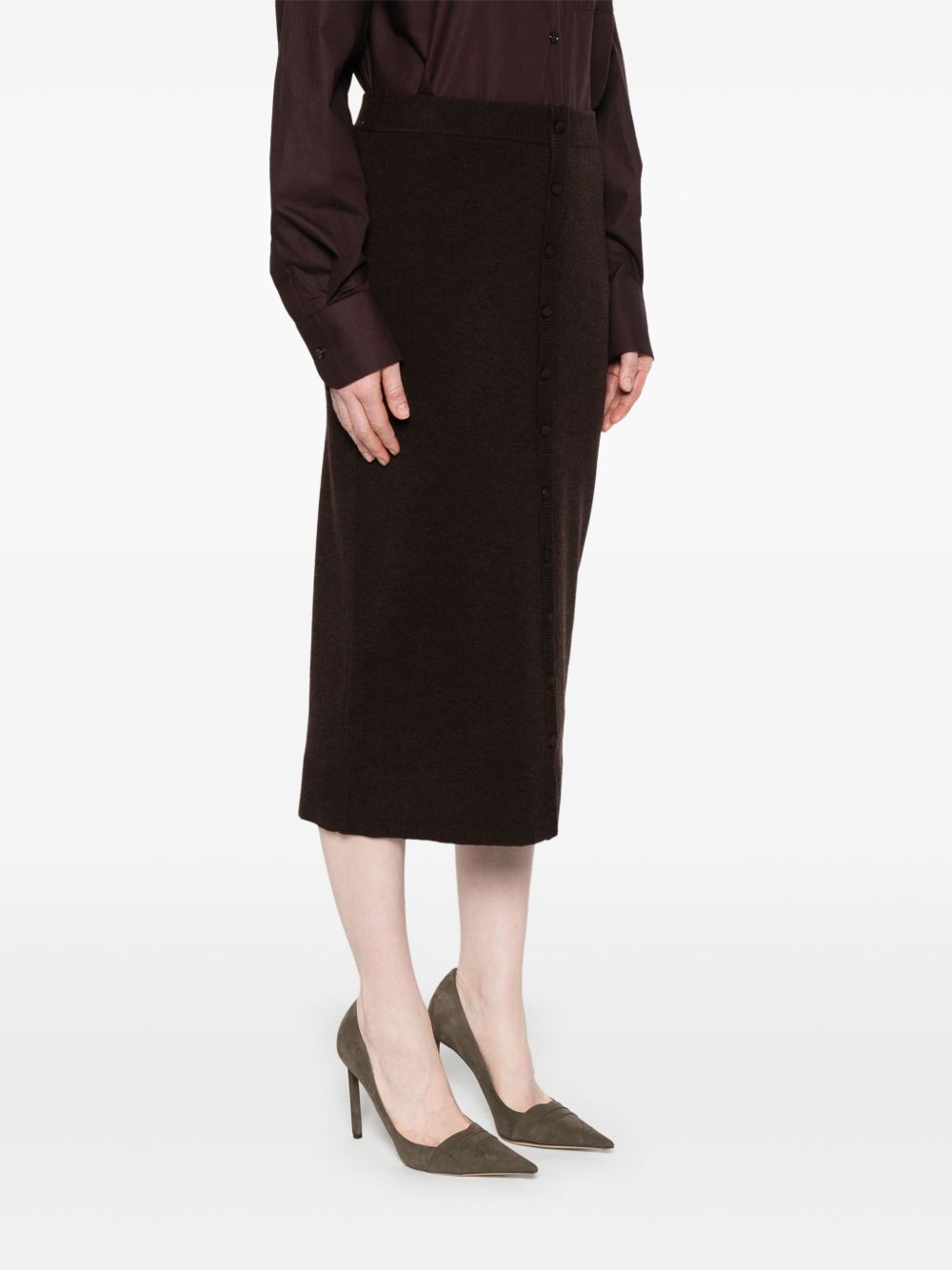 Victoria Beckham Skirts Brown Victoria Beckham